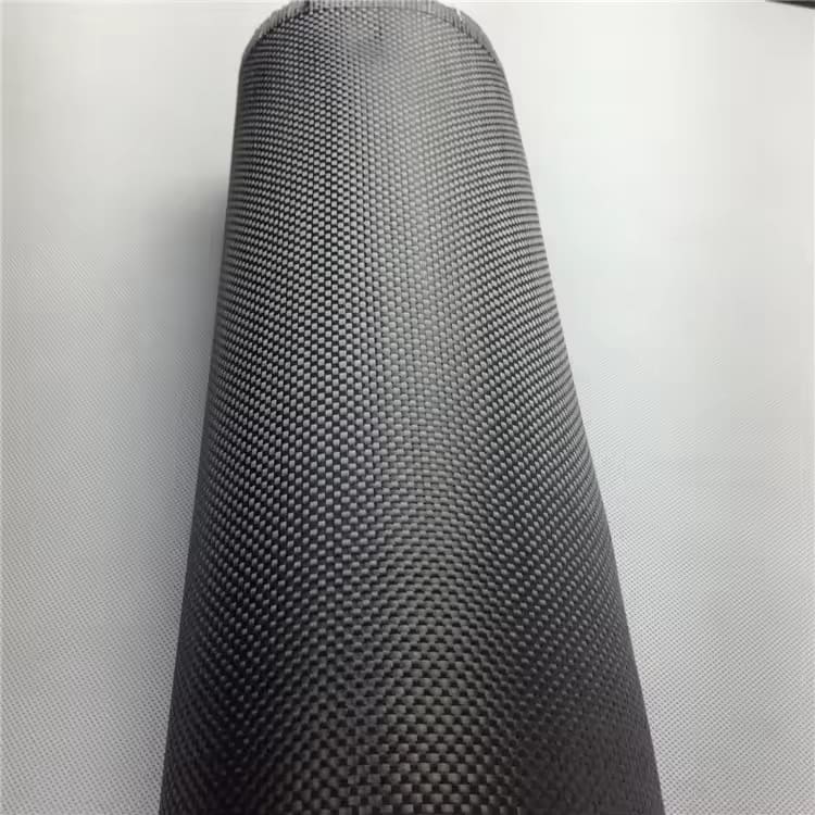 1K 80gsm Carbon Fiber Fabric Satin Weave