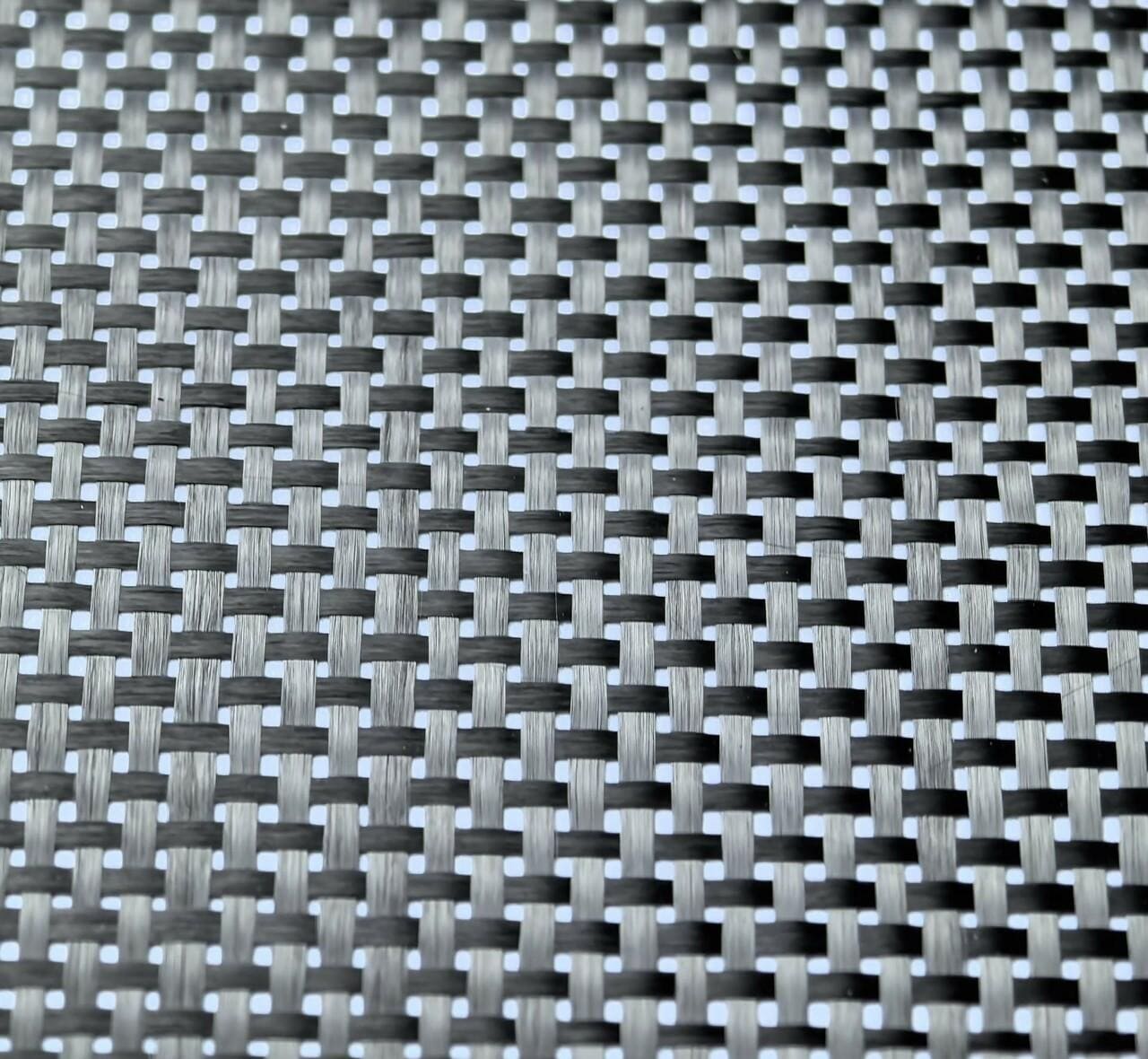 1K 80gsm Carbon Fiber Fabric Twill Weave