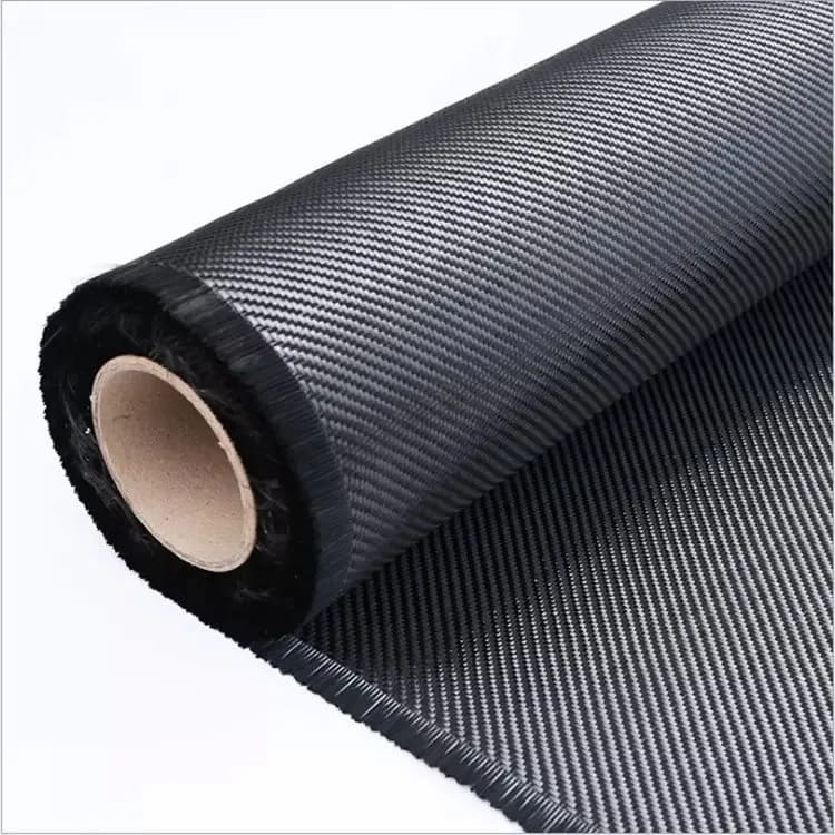 1K 120gsm Carbon Fiber Fabric Plain Weave